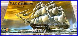Revell USS Constitution Old Ironsides Ship 196 Scale 1971 Model Kit H398