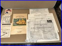 Revell USS Constitution Old Ironsides Ship 196 Scale 1971 Model Kit H398