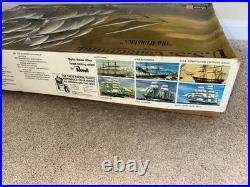 Revell USS Constitution Old Ironsides Ship 196 Scale 1971 Model Kit H398