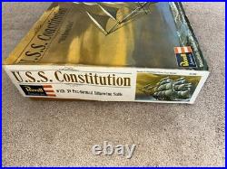 Revell USS Constitution Old Ironsides Ship 196 Scale 1971 Model Kit H398