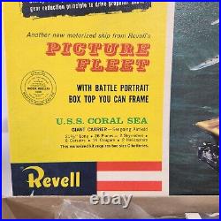 Revell USS Coral Sea Motorized Boat Model Kit 1/540 Scale Picture Fleet 21 1/2