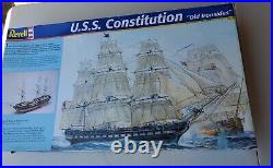 Revell USS U. S. S. Constitution Ship Old Ironsides Model Kit 196 Level 3 85-0398