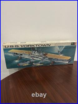 Revell USS Yorktown Aircraft Carrier Vintage 1966 Issue 20 Model FACTORY SEALED