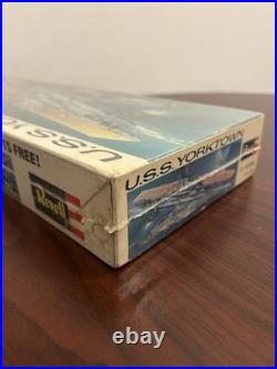Revell USS Yorktown Aircraft Carrier Vintage 1966 Issue 20 Model FACTORY SEALED