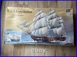 Revell Unassembled Ship U. S. S Constitution, Old Ironsides. 1974. Brand New