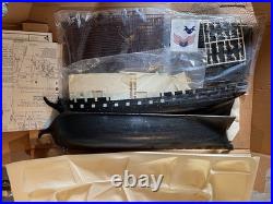 Revell Unassembled Ship U. S. S Constitution, Old Ironsides. 1974. Brand New