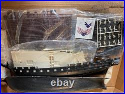 Revell Unassembled Ship U. S. S Constitution, Old Ironsides. 1974. Brand New