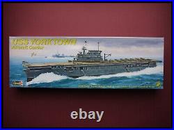 Revell WWII USS Yorktown Aircraft Carrier 1485 Kit Model Sealed Bag