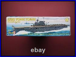 Revell WWII USS Yorktown Aircraft Carrier 1485 Kit Model Sealed Bag