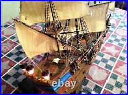 Revell Zvezda Pirate ship, Black Pearl 172 set of sails by CNC machine