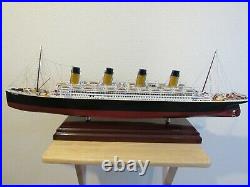 Rms Olympic Superb Model Of The Ship Magnificent 3ft Long- 1 Of 6 Made