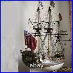 Royal Caroline 1/50 Wooden Ship Model Kit French Sailing Boat DIY Gift Ornament
