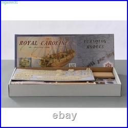 Royal Caroline 1/50 Wooden Ship Model Kit French Sailing Boat DIY Gift Ornament