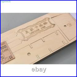 Royal Caroline 1/50 Wooden Ship Model Kit French Sailing Boat DIY Gift Ornament