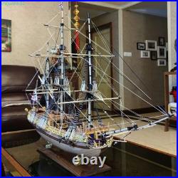 Royal Caroline 1/50 Wooden Ship Model Kit French Sailing Boat DIY Gift Ornament