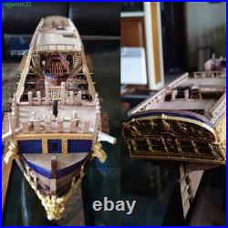 Royal Caroline 1/50 Wooden Ship Model Kit French Sailing Boat DIY Gift Ornament