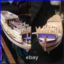 Royal Caroline 1/50 Wooden Ship Model Kit French Sailing Boat DIY Gift Ornament