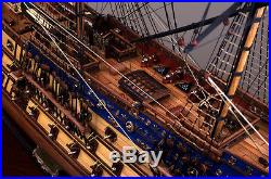 SAN FELIPE 48 wood model ship large scaled Spanish sailing boat