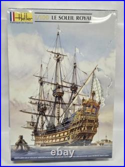 SEALED Heller #80899 1/100 Scale Le Soleil Royal Model Kit Made in France Large