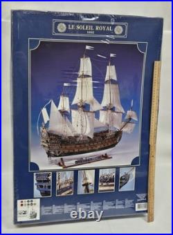 SEALED Heller #80899 1/100 Scale Le Soleil Royal Model Kit Made in France Large