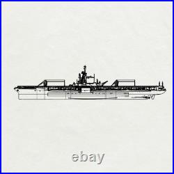 SMODEL 1/700 Model Kit USS Midway-Class Aircraft Carrier (CV-41)Midway Full Hull