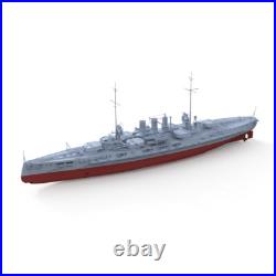 SSC300590S-A 1/300 Military Model Kit German Navy Helgoland Battleship Full Hull