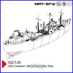 SSC350120S 1/350 Military Model USS Cimarron (AO-22) Auxiliary Ship Full Hull