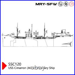 SSC350120S 1/350 Military Model USS Cimarron (AO-22) Auxiliary Ship Full Hull