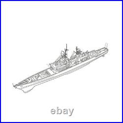 SSC350162S 1/350 Military Model Kits USS CG-28 Belknap Class Cruiser FULL HULL