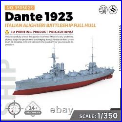 SSMODEL 1/350 Military Model Kit Italy Dante Alighieri Battleship 1923