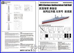 SSMODEL 1/350 Model Kit HMS Glorious Battlecruiser Full Hull Segmented hull SSMODEL 1/350 Model Kit HMS Glorious Battlecruiser Full Hull Segmented hull