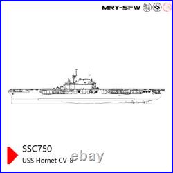 SSMODEL 1/700 Military Model Kit USS Hornet CV-8 Aircraft Carrier Full Hull SSMODEL 1/700 Military Model Kit USS Hornet CV-8 Aircraft Carrier Full Hull