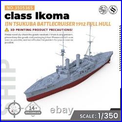 SSMODEL 350536S 1/350 IJN Tsukuba class Ikoma Battlecruiser 1912 FULL HULL