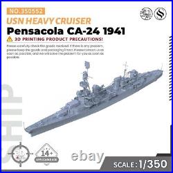 SSMODEL 350552 1/350 Resin Model Kit WWII USN Pensacola class heavy cruiser