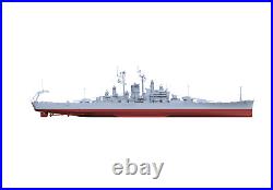 SSMODEL 700570S 1/700 Model Kit USS HEAVY CRUISER Newport News CA-148 1972