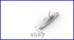 SSMODEL Model Kits 1/350 USN Oregon City class Oregon cruiser CA-122 1946