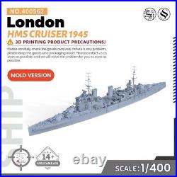 SSMODEL SS400562 1/400 Military Model Kit HMS LondonCruiser 1945