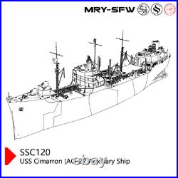 SSMODEL SSC350120 1/350 Model Kits USS Cimarron (AO-22) Auxiliary Ship WaterLine
