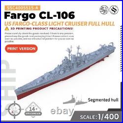 SSMODEL SSC400551S-A 1/400 Military Model Kit US Fargo Fargo-class Light Cruiser