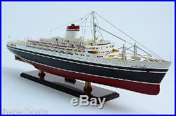 SS Andrea Doria Ocean Liner 34 High Quality Handcrafted Wooden Ship Model