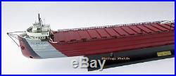 SS Cason J Callaway, Great Lakes Ship, Wooden Model, 42 Fully built, Beauty