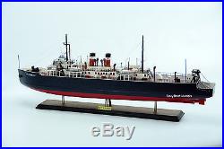SS City of Milwaukee Great Lakes Railroad Car Ferry Handmade Ship Model 33 SS City of Milwaukee Great Lakes Railroad Car Ferry Handmade Ship Model 33