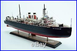 SS City of Milwaukee Great Lakes Railroad Car Ferry Handmade Ship Model 33 SS City of Milwaukee Great Lakes Railroad Car Ferry Handmade Ship Model 33