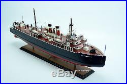SS City of Milwaukee Great Lakes Railroad Car Ferry Handmade Ship Model 33 SS City of Milwaukee Great Lakes Railroad Car Ferry Handmade Ship Model 33