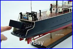 SS City of Milwaukee Great Lakes Railroad Car Ferry Handmade Ship Model 33 SS City of Milwaukee Great Lakes Railroad Car Ferry Handmade Ship Model 33