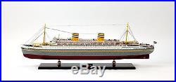 SS Niew Amsterdam Dutch Ocean Liner Ship Model 36.5 Museum Quality Scale 1250