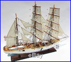 STATSRAAD LEHMKUHL Tall ship 37 Handcrafted Wooden Model Ship NEW