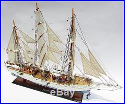 STATSRAAD LEHMKUHL Tall ship 37 Handcrafted Wooden Model Ship NEW