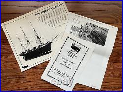 Sailing Ship Joseph Conrad Model Ship Kit by Laughing Whale from 1995