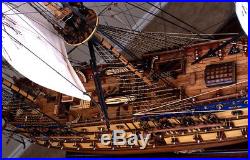 San Felipe 42 model wood ship Spanish navy wooden tall ship sailing boat